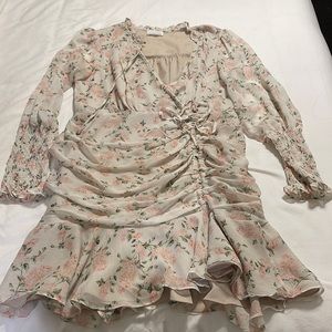 Floral print boutique dress